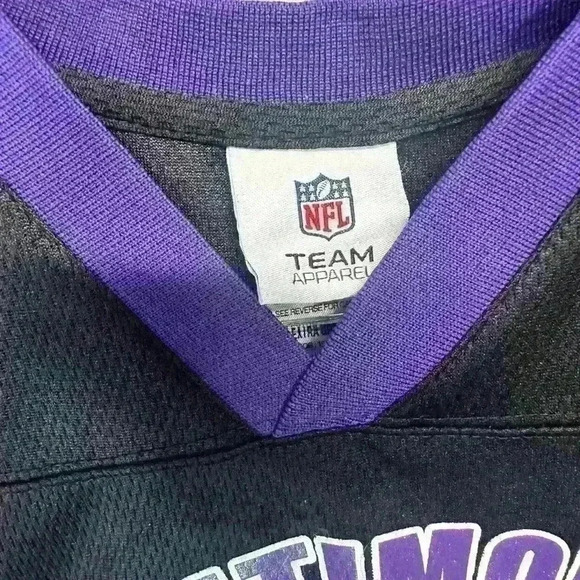 NFL Team Apparel Baltimore Ravens Kids Jersey size XL 14-16 - Picture 3 of 4